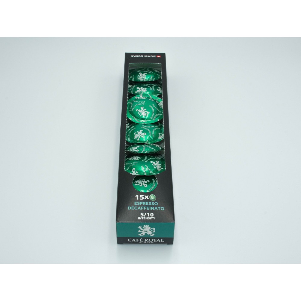 Κάψουλες Cafe Royal B2B DECAFFEINATO / 15 pods