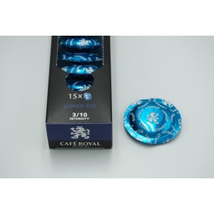 Κάψουλες Cafe Royal B2B LUNGO BIO / 15 pods