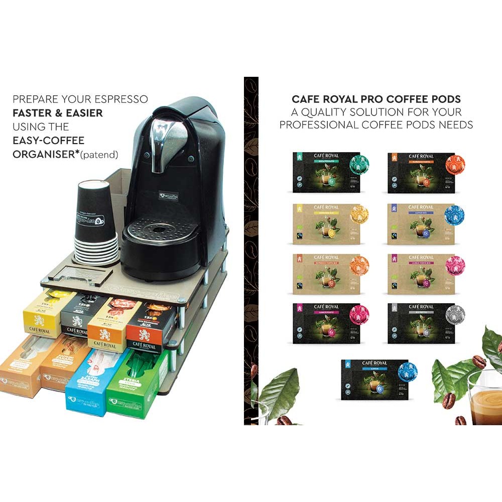 ΒΑΣΗ ΜΗΧΑΝΗΣ ΚΑΦΕ EASY-COFFEE PRO ΔΥΟ ΕΠΙΠΕΔΩΝ 8 ΘΕΣΕΩΝ* ( Patented )