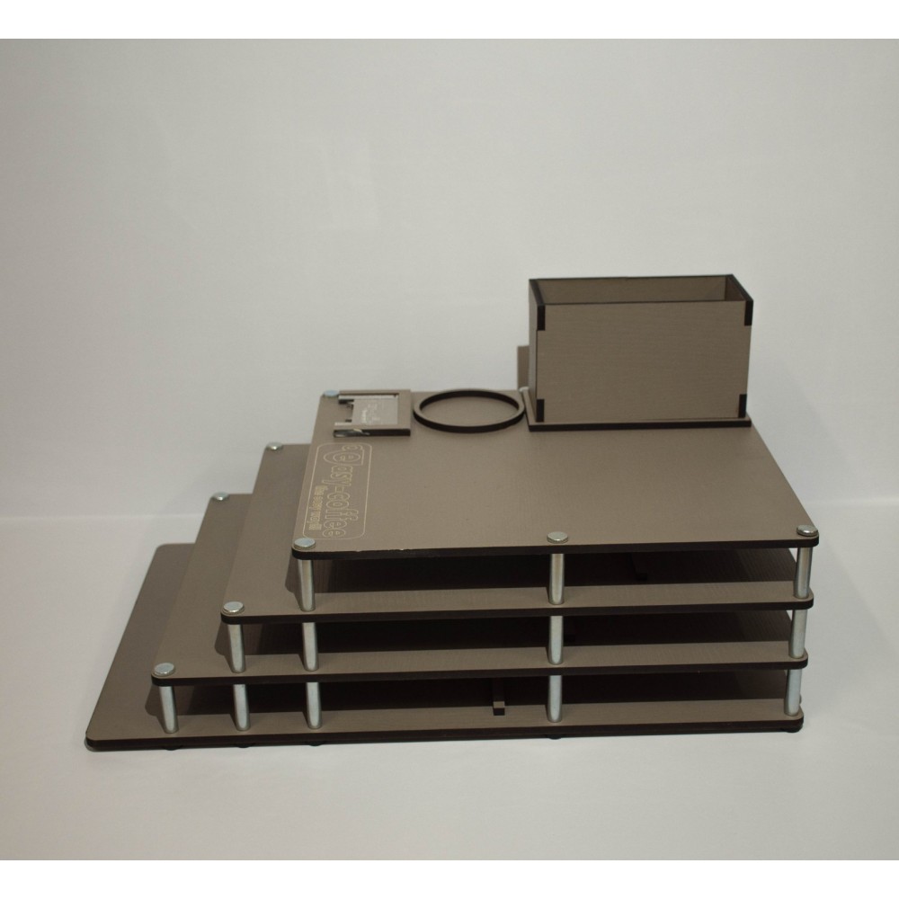 ΒΑΣΗ ΜΗΧΑΝΗΣ ΚΑΦΕ EASY-COFFEE PRO ΤΡΙΩΝ ΕΠΙΠΕΔΩΝ 12 ΘΕΣΕΩΝ* ( Patented )