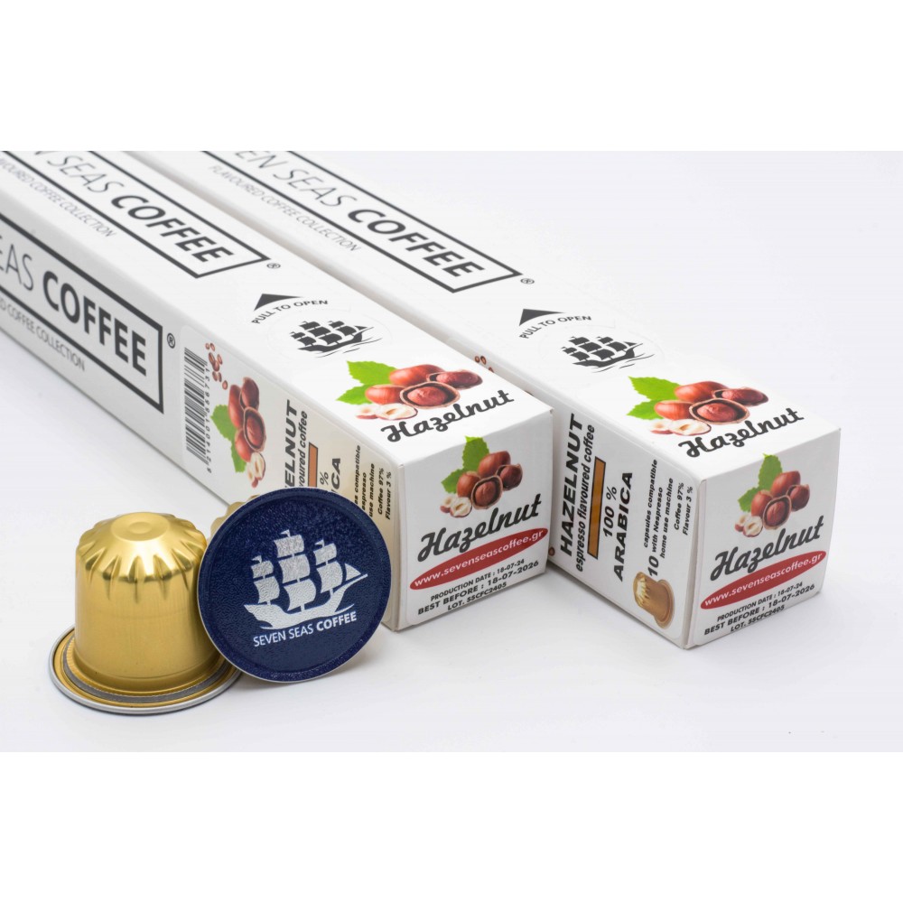 HAZELNUT SEVEN SEAS COFFEE Κάψουλες Καφέ  / 10