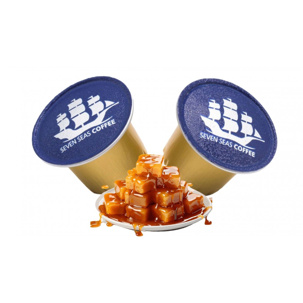 CARAMEL SEVEN SEAS COFFEE Κάψουλες Καφέ  / 10