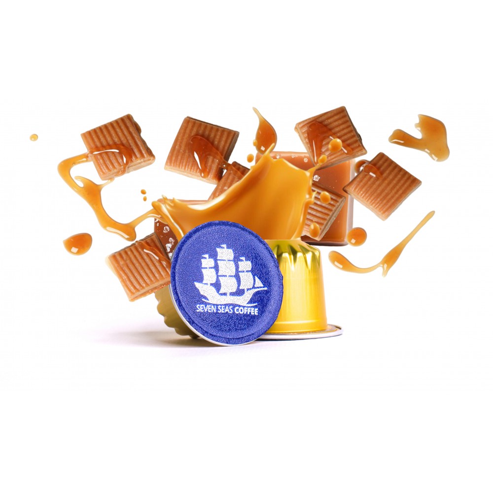 CARAMEL SEVEN SEAS COFFEE Κάψουλες Καφέ  / 10