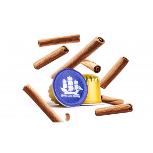 CINNAMON SEVEN SEAS COFFEE Κάψουλες Καφέ  / 10