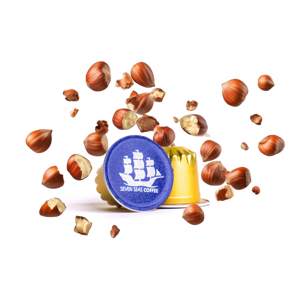 HAZELNUT SEVEN SEAS COFFEE Κάψουλες Καφέ  / 10